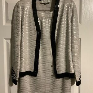 St. John Silver and Black Evening Ensemble